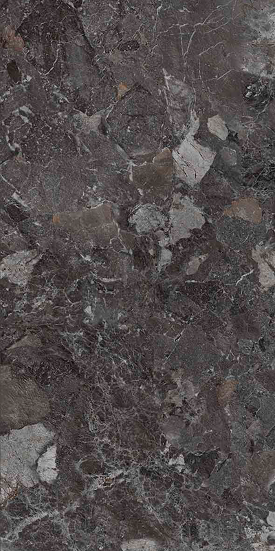 Гранит керамический MOCKUP 136914 PORTOFINO BLACK NAT RETT 60x120x0,7 см