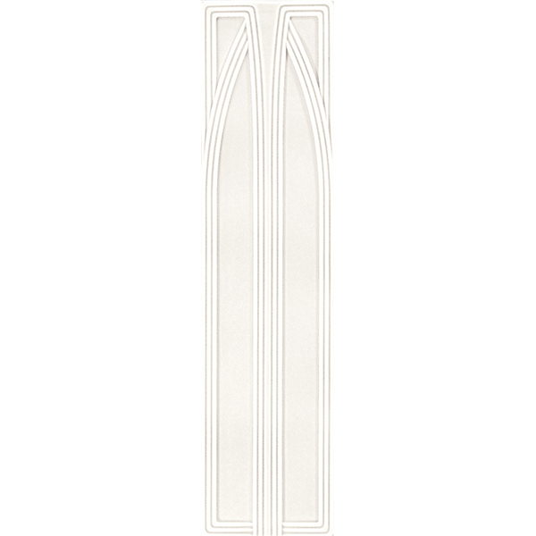 Плитка декоративная керамическая настенная BEL1 EPOQUE BELVEDERE Bianco MATT. 20x80 см