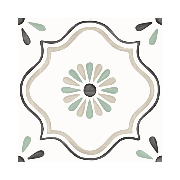 Гранит керамический 31084 TANGER Sand Flower 12,3x12,3 см