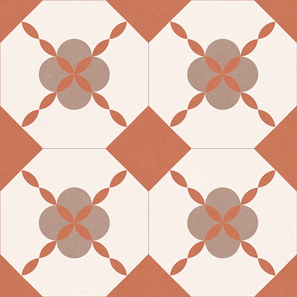 Гранит керамический N100117 MONOTONE Peach Decor Matt 20x20 см