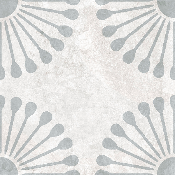 Гранит керамический N100126 PALMAS White Decor 2 20x20 см