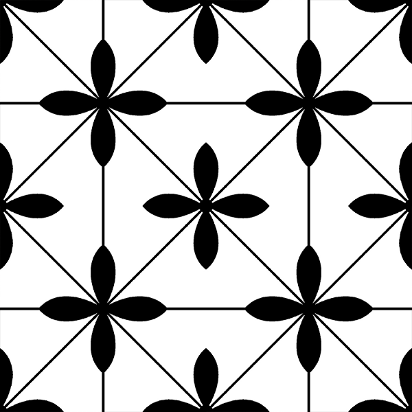 Гранит керамический N100071 LEVELS BK Decor 1 20x20 см