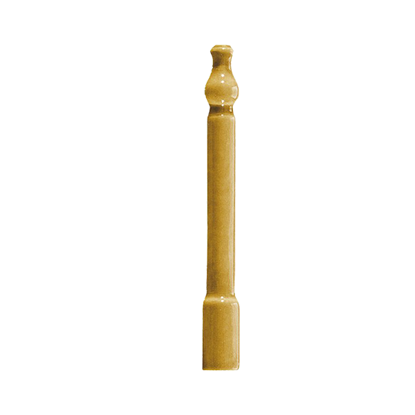 Уголок керамический наружный для плинтуса ZOAE8 EPOQUE ANG.ZOCCOLO Dark Mustard CR. 2x20 см