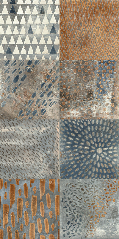 Гранит керамический REACTION 137827 ACTIVE NAT. RETT 60x120х0,7 см