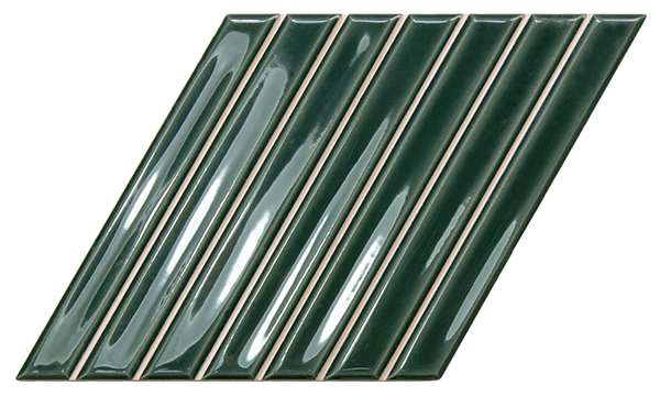 Плитка керамическая 135025 SPIKE BARS B ROYAL GREEN 15x25,9 см