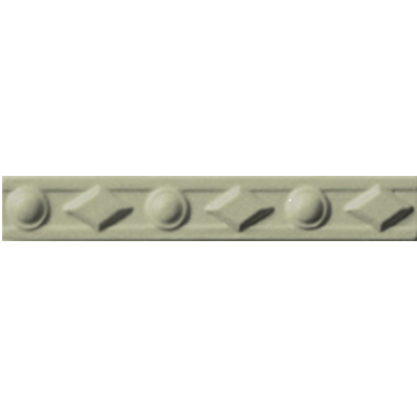 Бордюр керамический настенный DICL5 ELECTA DIAMANTATO Verde CRAQUELE 3x20 см