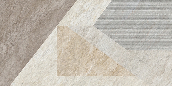 Гранит керамический DICTA 137886 GEOMETRY NAT RETT 60x120x0,9 см