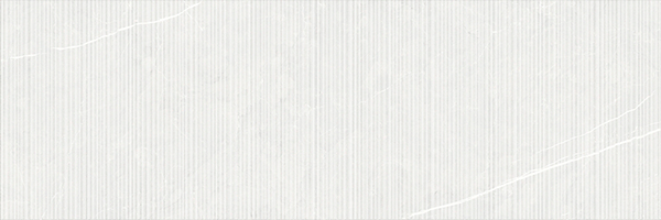Плитка настенная керамическая LV11177 ALLURE White Wave Ductile 30x90 см