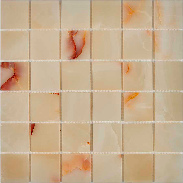 Мозаика из оникса полированная PIX271 Jade Verde (4,8x4,8) 30,5х30,5х0,6 см