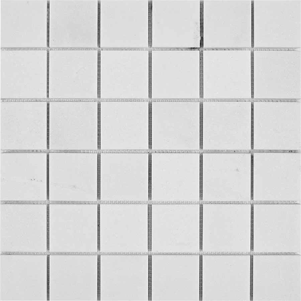 Мозаика из мрамора полированная PIX296 Thassos (4,8x4,8) 30,5х30,5х0,6 см