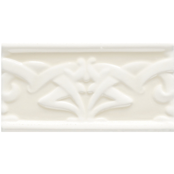 Бордюр керамический настенный LIB100 ESSENZE LIBERTY Magnolia 6,5x13 см