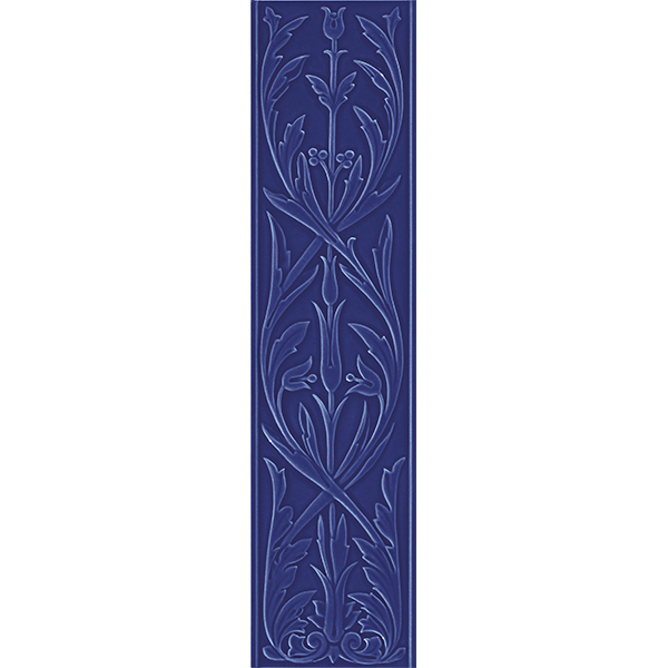 Плитка декоративная керамическая настенная HER9 EPOQUE ERMITAGE Cobalt CR. 20x80 см