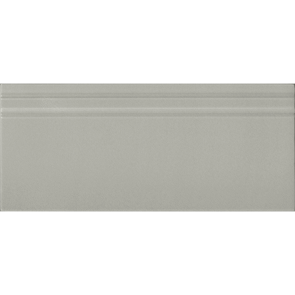 Плинтус керамический ZOELQ3 ELEGANCE ZOCCOLO Cinder Craquele 15х35 см