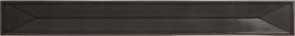 Плитка керамическая настенная 31158 VITRAL AXIS BLACK 5х40 см