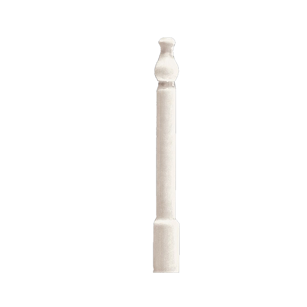 Уголок керамический наружный для плинтуса ZOAE1 EPOQUE ANG.ZOCCOLO Bianco MATT. 2x20 см