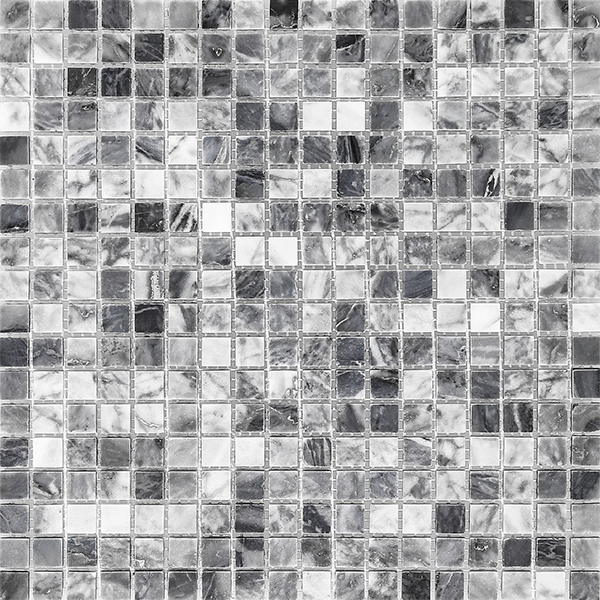 Мозаика из натурального камня на сетке SLK8154P (1,5x1,5) 30,5х30,5x0,4 см