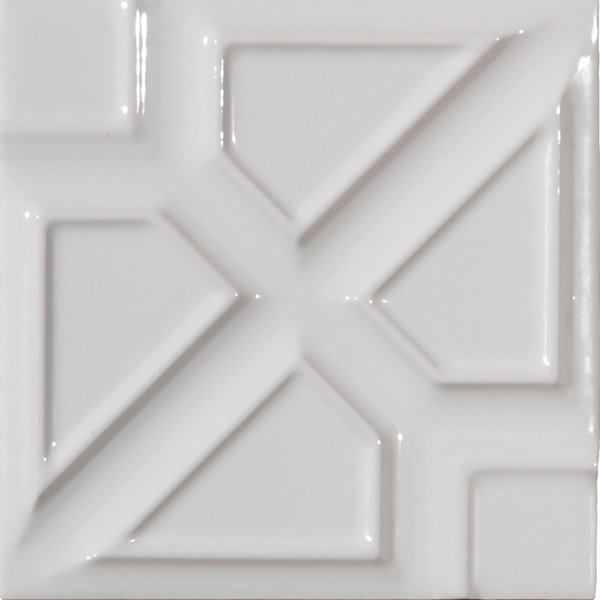 Плитка керамическая настенная MILA1 FORMELLE MILANO Bianco 13x13x1,4 см