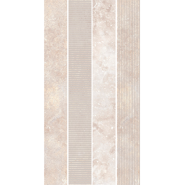 Гранит керамический CARRIERE DU KRONOS BRUGES TEXTURE MIX 5х40x0,9 см