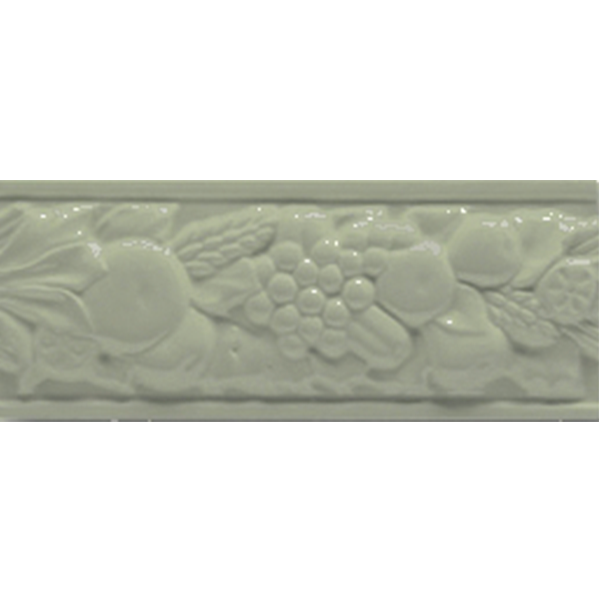 Бордюр керамический настенный ROB12 BOISERIE ROBBIANA DEC. Pino 8x20 см