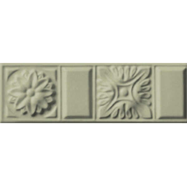 Бордюр керамический настенный CLC5 ELECTA CAMMEO Verde CRAQUELE 6,5x20 см