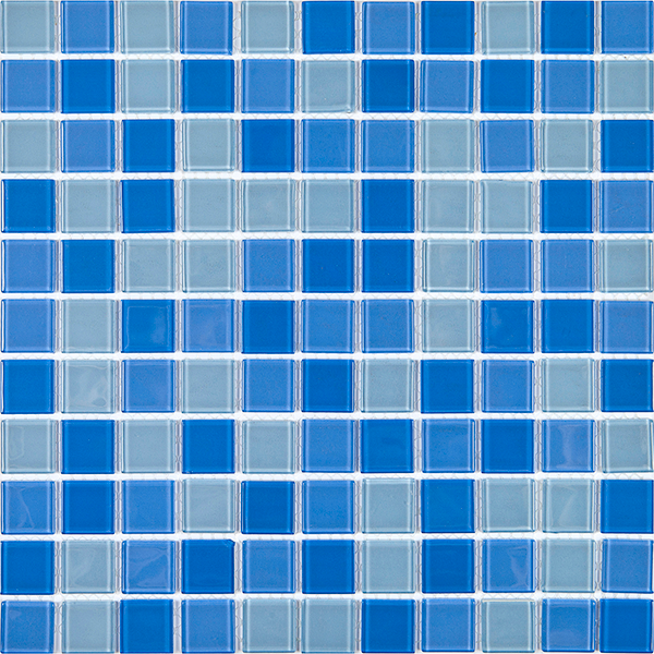 Мозаика из стекла на сетке CH4002РМ (2,5x2,5) 30,0х30,0x0,4 см