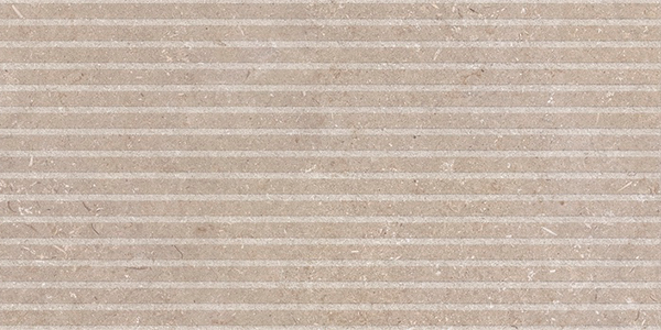 Гранит керамический n163361 SHELLSTONE Taupe Rigat-One 3 D RET 60х120х0,95 см