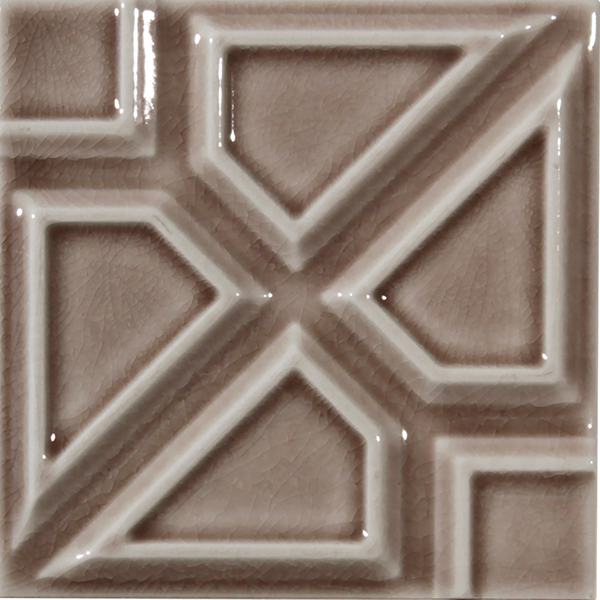 Плитка керамическая настенная MILA3 FORMELLE MILANO Greige CR 13x13x1,4 см