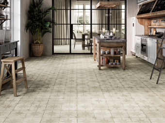 Плитка керамическая напольная 38189 FS STAR White LT 45х45х0,95 см