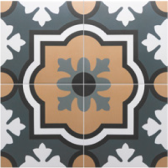Гранит керамический 30732 RIVOLI Monaco Gris 20x20 см