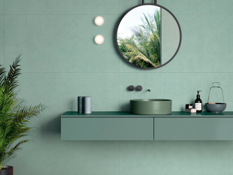 Плитка керамическая 0008232 WIDE&STYLE Mini Mint Ret 60x120x0,7 см