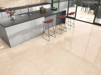 Гранит керамический N20480 MARBLE Crema Marfil POLISHED 60x120х0,9 см