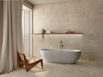 Плитка керамическая настенная 43061 VERSA Sand 33,3x100x0,86 см