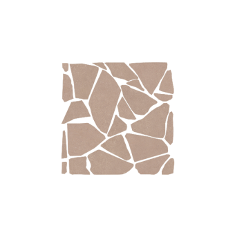 Мозаика керамическая 4101231 NOK Palladiana Crock Taupe 40x40 см