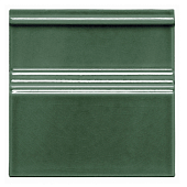 Плинтус керамический RODAPIE CLASICO C/C VERDE OSCURO 15х15 см Плинтус керамический RODAPIE CLASICO C/C VERDE OSCURO 15х15 см