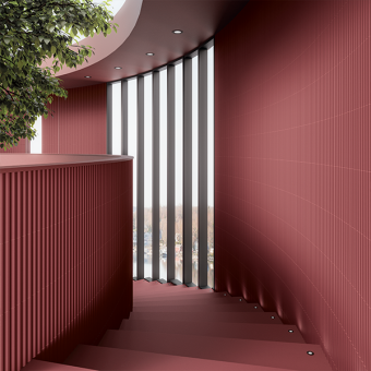 Плитка керамическая 123806 STRIPES GARNET 7,5x30 см