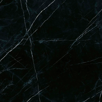 Гранит керамический матовый IMPERIAL Marquina Black RETT MATT 30х30х0,9 см