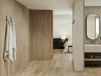 Плитка керамическая настенная 32892 VERBIER Taupe DECOR 33,3x100x0,86 см