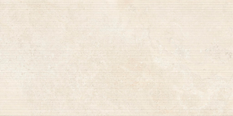 Гранит керамический LIMESTONE 05598A ITALIAN WHITE RIBBED RET 60x120х0,85 см