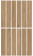 Гранит керамический K-2102/SR ALLEYA Brown 20х120х1 см