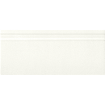 Плинтус керамический ZOELQ1 ELEGANCE ZOCCOLO Snow Craquele 15х35 см