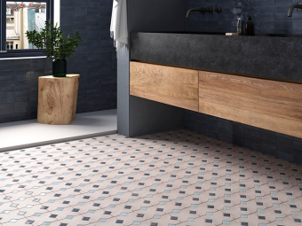 Гранит керамический 28816 KASBAH Smoke 12x12х0,9 см