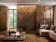 Гранит керамический RHAPSODY 117425 BROWN WAVE POLISHED RETT 60x120x0,7 см