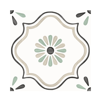 Гранит керамический 31084 TANGER Sand Flower 12,3x12,3 см