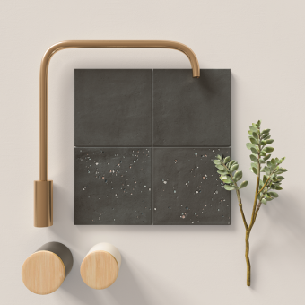 Гранит керамический 126399 STARDUST NERO 15x15 см