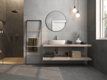 Гранит керамический матовый ELEGANZA Grigio 60х120 см
