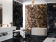 Гранит керамический RHAPSODY 117426 DARK WAVE POLISHED RETT 60x120x0,7 см
