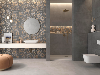 Гранит керамический матовый ELEGANZA Grigio 60х120 см