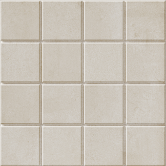 Гранит керамический 131397 RASTER GRID S OFF WHITE 15x15 см