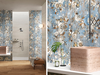 Гранит керамический ALCHYMIE 133486 GIOIA BLU NAT RETT 60x120x0,7 см