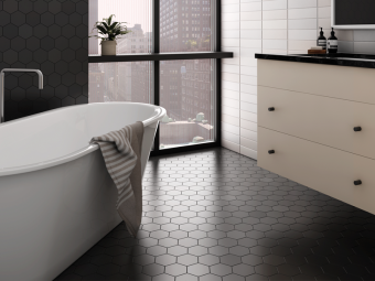 Керамогранит 26467 KROMATIKA Black 11,6х10,1 см